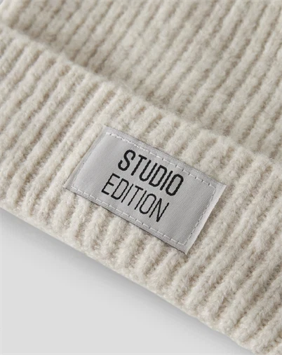 Name It - NKFMaj Strik Beanie - Rainy Day 